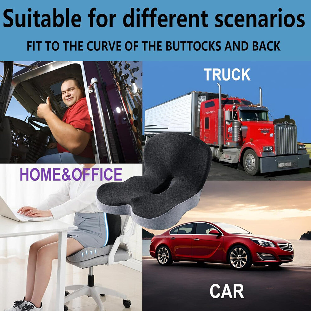 Seat Cushion W/Lumbar Support