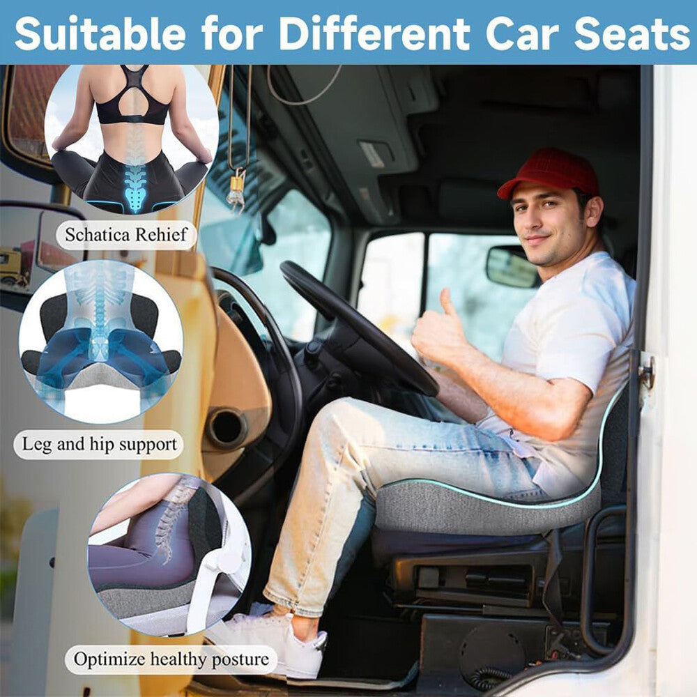 Seat Cushion W/Lumbar Support