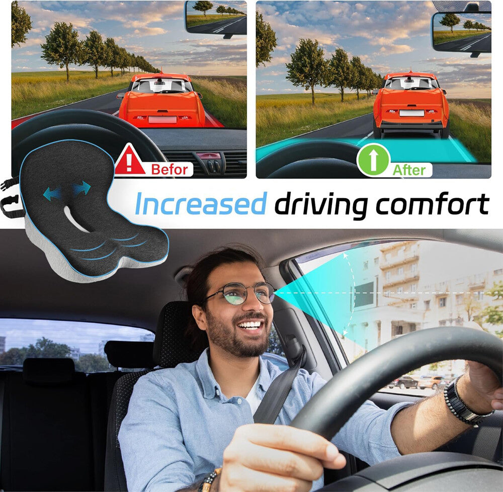 Seat Cushion W/Lumbar Support