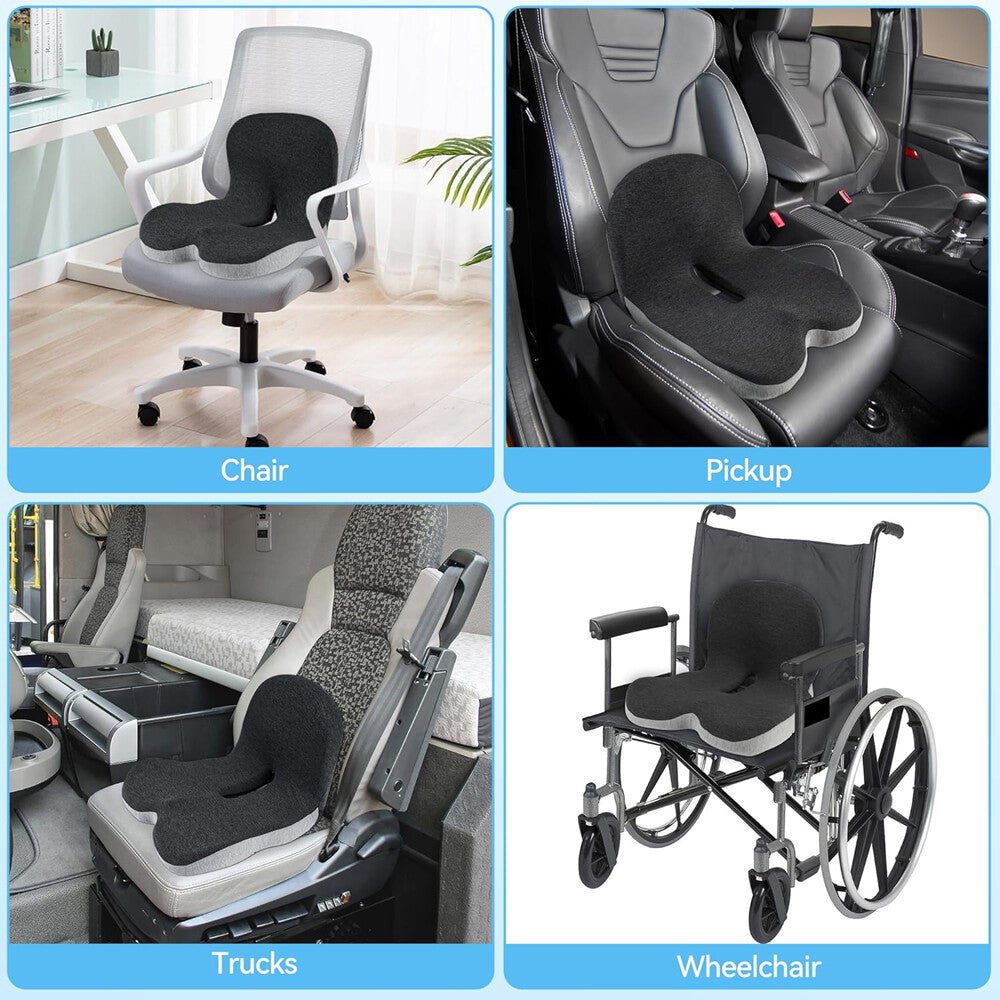 Seat Cushion W/Lumbar Support